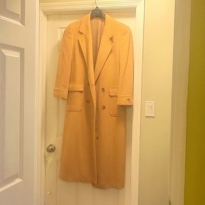 Full-length Camel Hair Coat